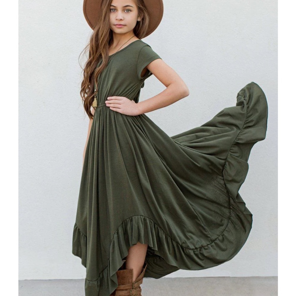 Joyfolie Green Kids Dress